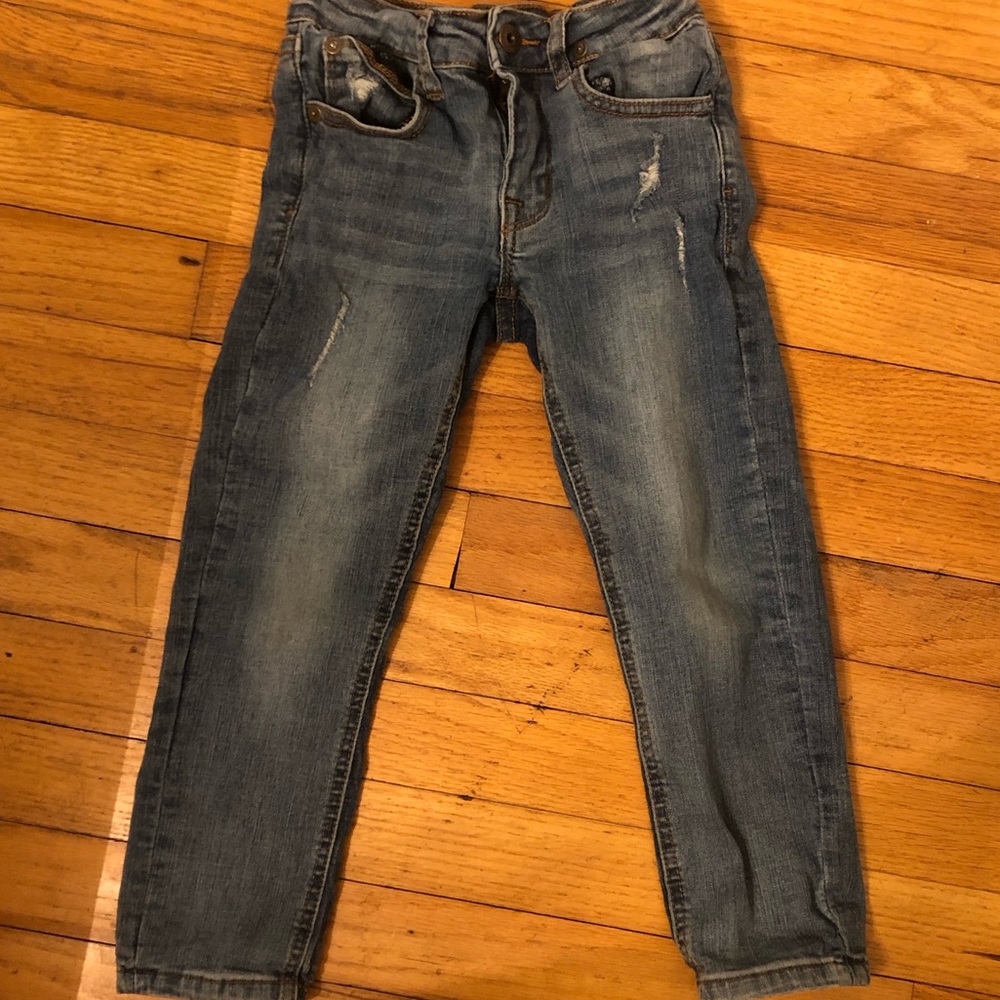 Boys 4T Hudson ripped skinny jeans